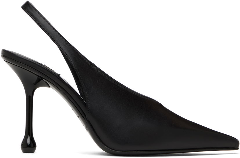 Sneakers och skor Jimmy Choo Jimmy Choo Isa 95 Slingback Heels Svart | ISA 95