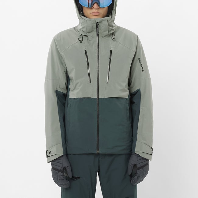 Jacka Salomon Brilliant Ski Jacket Flerfärgad | LC2635200