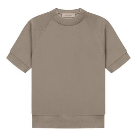 T-shirt Fear of God Essentials Short Sleeve Sweatshirt Grå | FOG-SS22-368