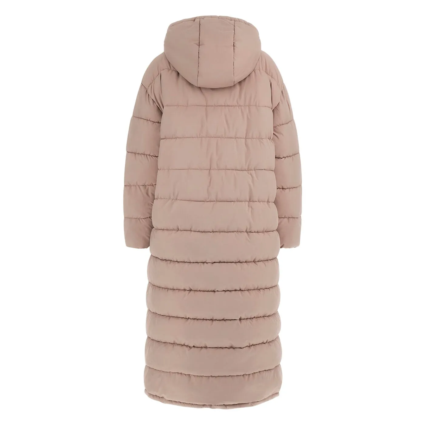 Pufferjacka GUESS Long Puffer Jacket With Hood Beige | V4BL04WFYE2-WTDG, 1