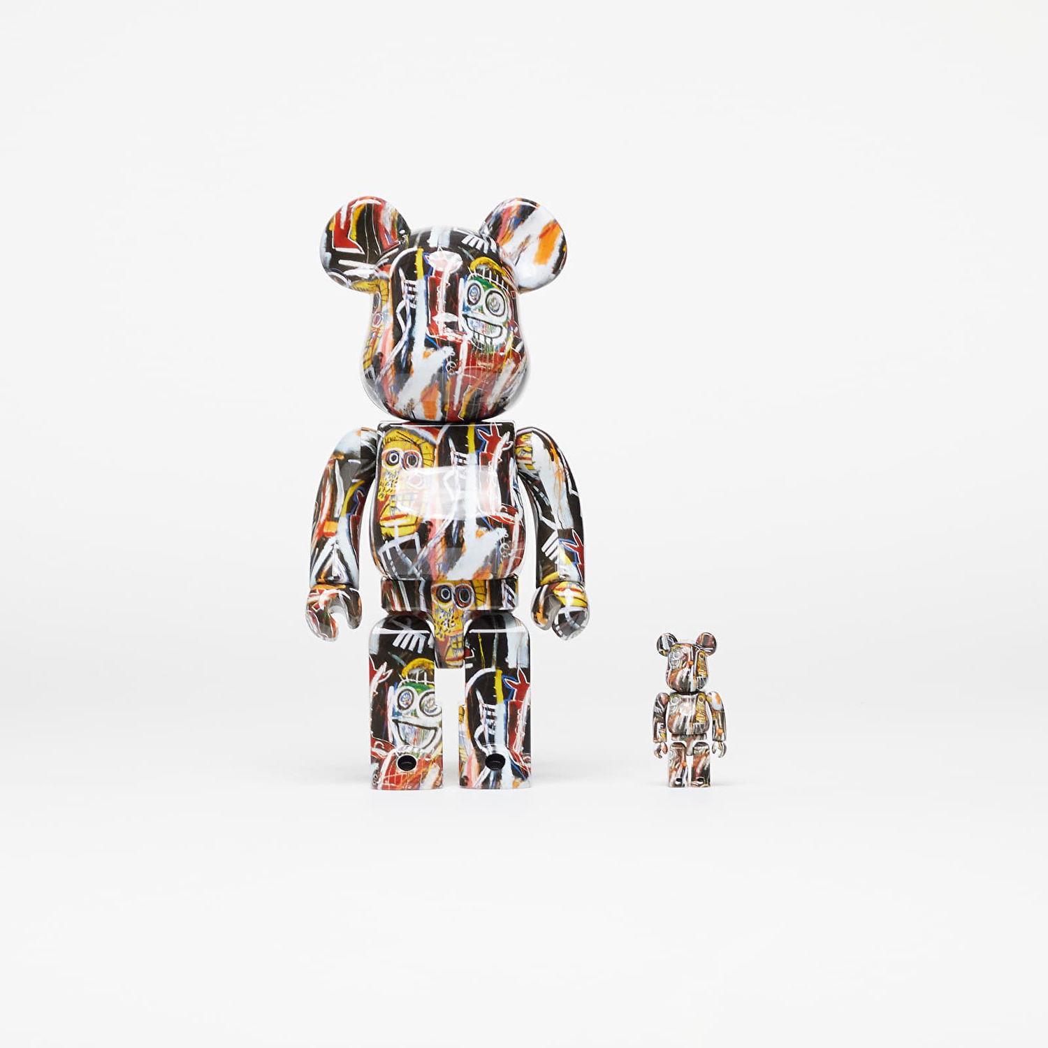 Samlarobjekt Medicom Toy BE@RBRICK Jean-Michel Basquiat 11 100% & 400% Set Flerfärgad | 4530956612249, 0