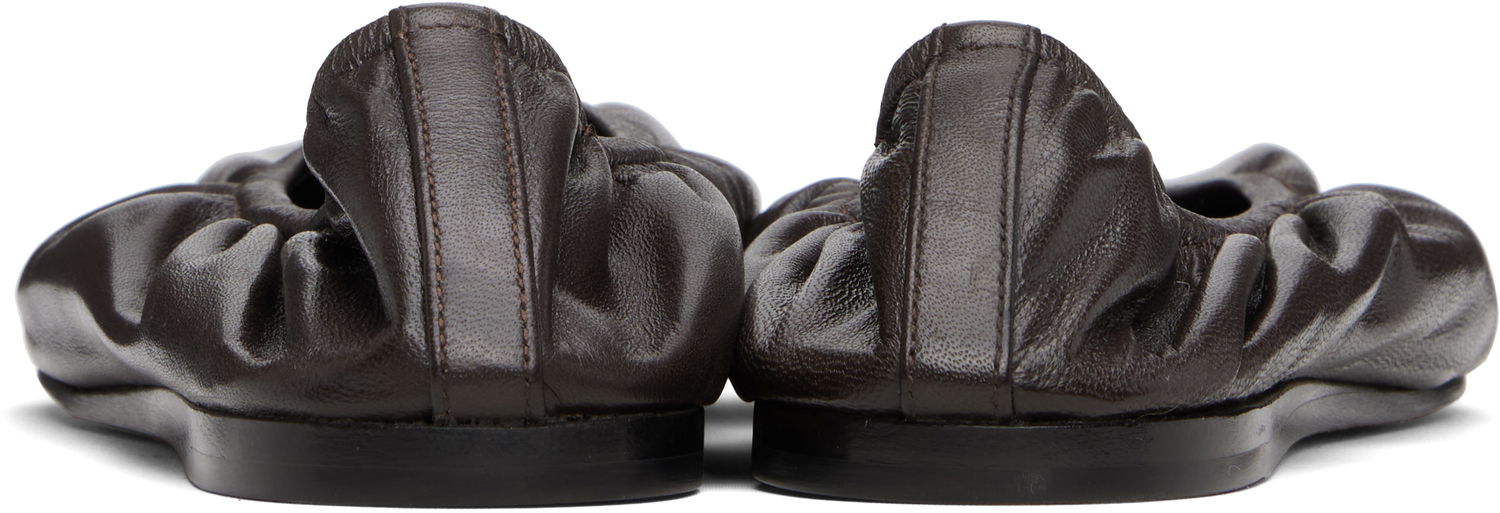 Kläder The Row The Row Liisa Ballerina Flats Brun | F1577-SL1, 1