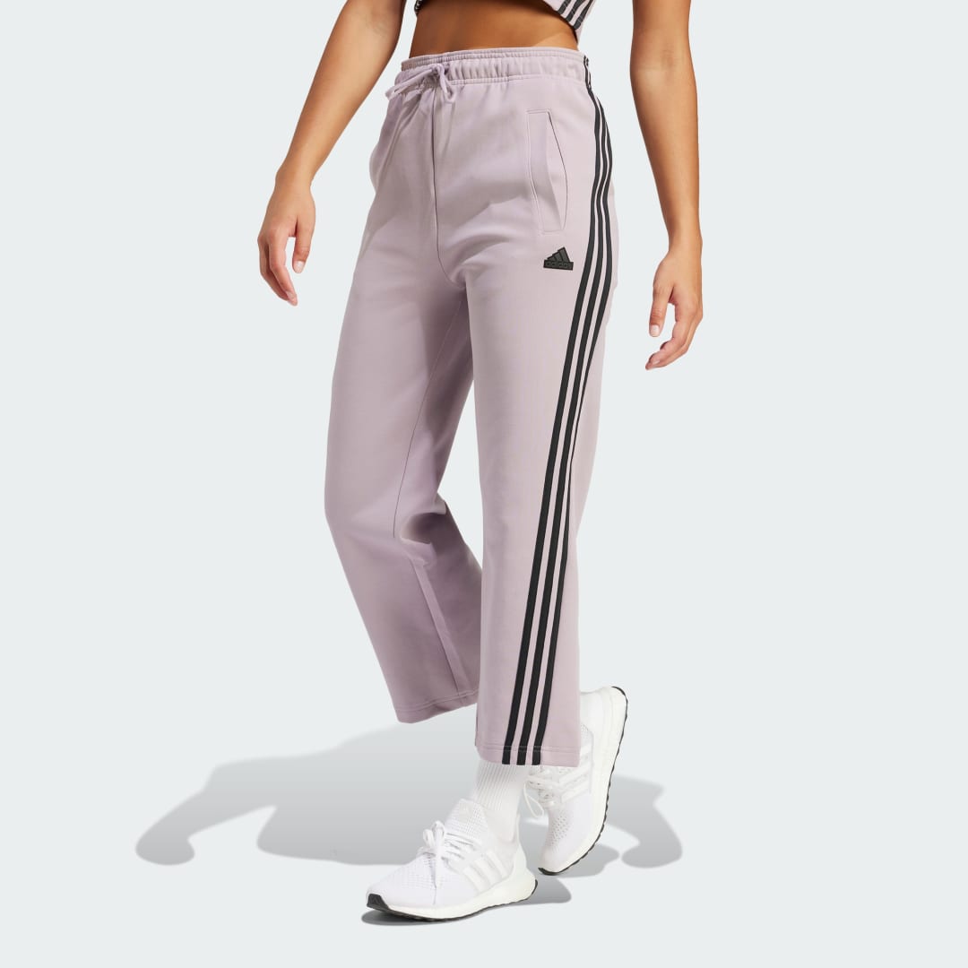 Träningsbyxor adidas Performance Sportswear Future Icons 3-Stripes Open Hem Joggers Rosa | IS3661, 0