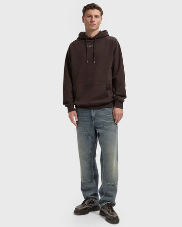 Sweatshirt Drôle de Monsieur Classic Slogan Hoodie Brun | I-HO161-CO127-DBN, 2