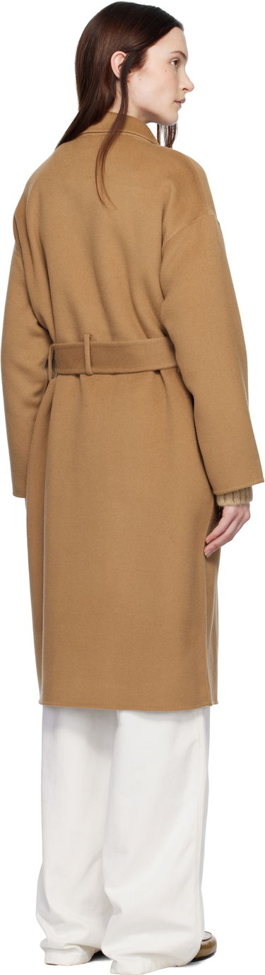 Rockar Anine Bing Anine Bing Dylan Double-Breasted Wool Coat Brun | A-01-4001-200, 2
