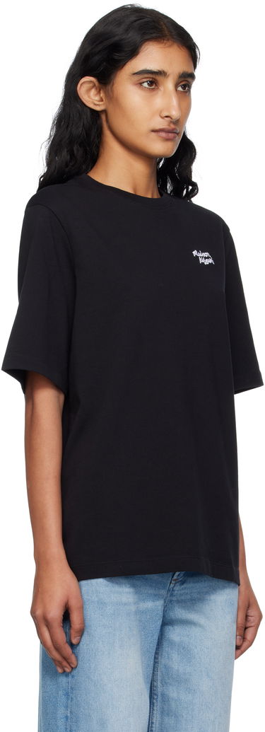 T-shirt MAISON KITSUNÉ Maison Kitsuné Handwriting Comfort T-Shirt Vit | PW00114KJ0119, 4