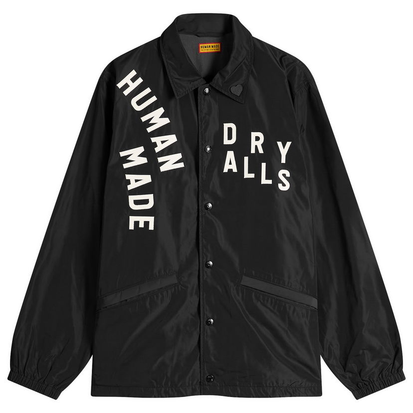 Jacka Human Made Coach Jacket, Size Large Svart | HM30JK035-BLK