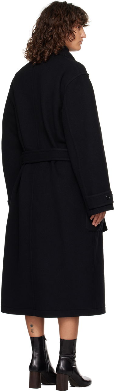 Rockar LEMAIRE Lemaire Wrap Coat Svart | CO1037 LF1116, 2