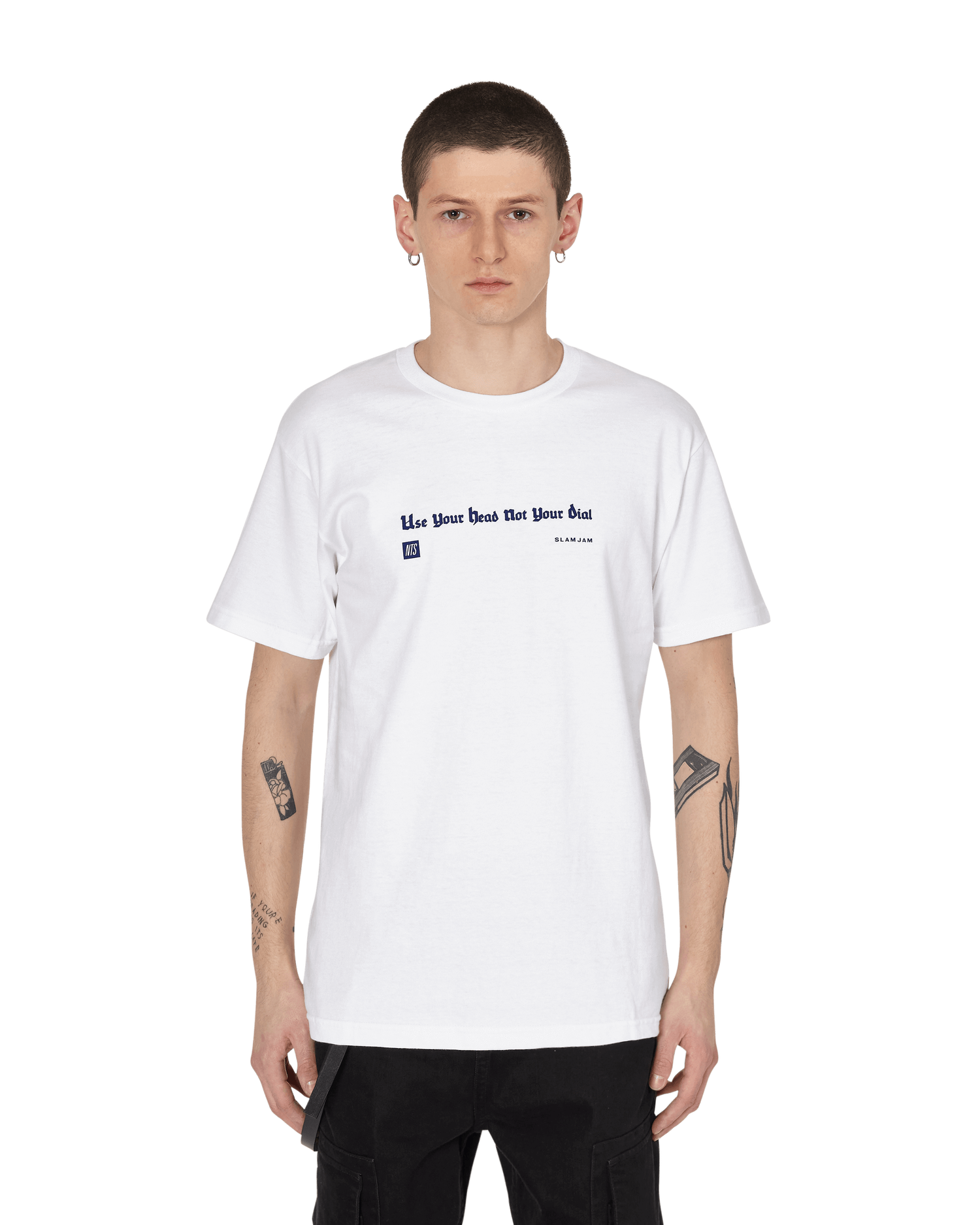T-shirt NTS Slam Jam Gremlin Tune Vit | NTSGREMTEE 001, 0