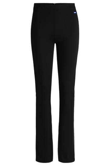 Byxor BOSS Regular Fit Stretch Jersey Trousers Svart | 50531189, 0