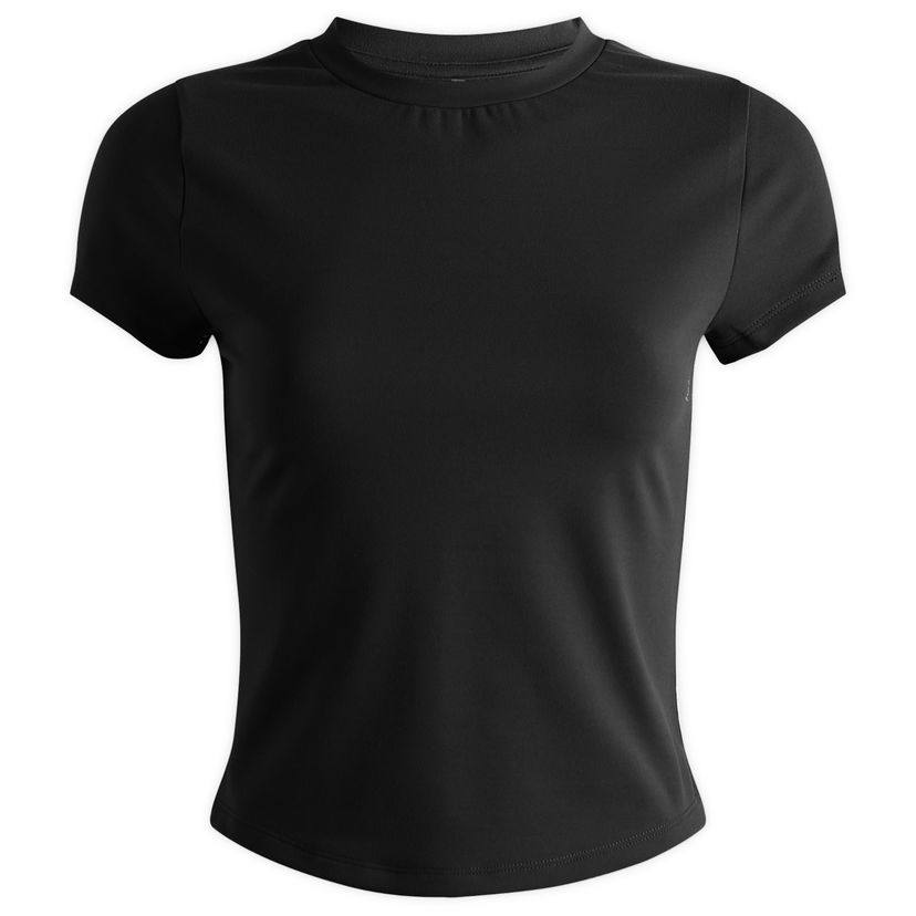 Crop top Represent Clo Scoop Hem Baby T-Shirt, Size Large Svart | OCW41388-01