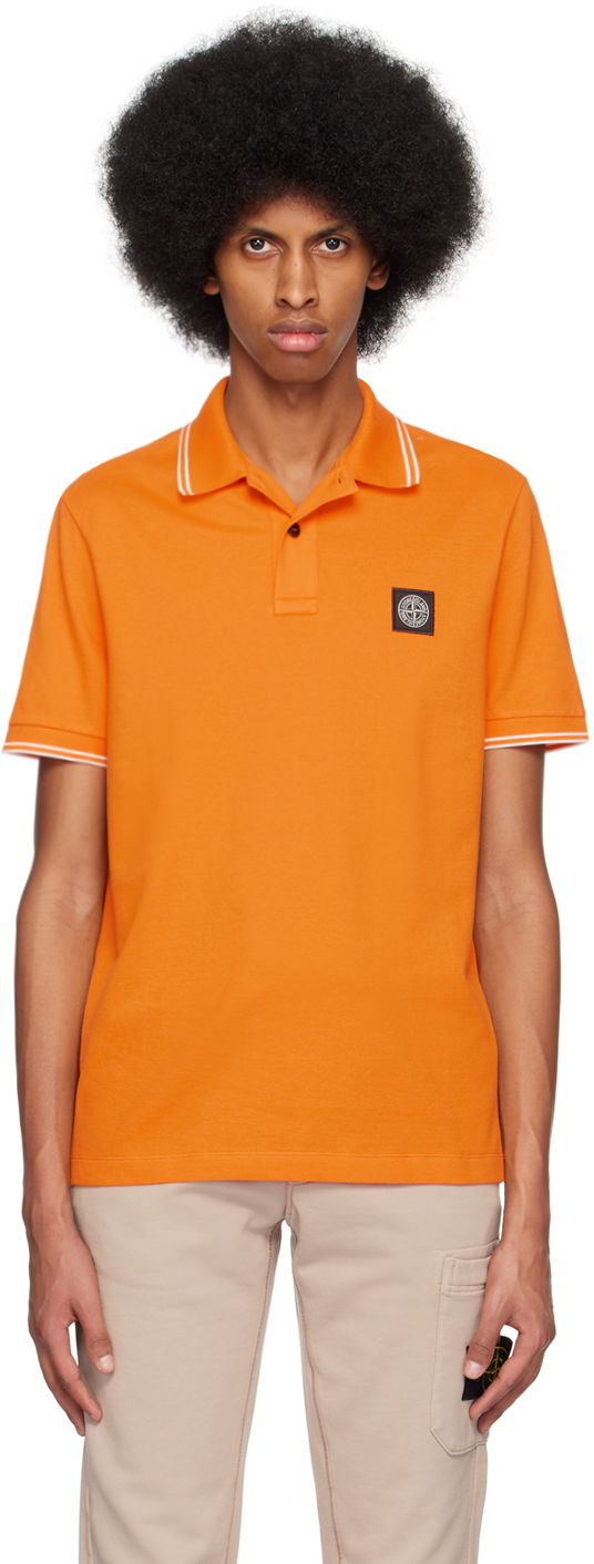 Polotröja Stone Island 2SC18 Polo Orange | 10152SC18, 0