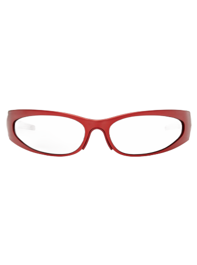 Solglasögon Balenciaga Wraparound Sunglasses Röd | BB0290S-005