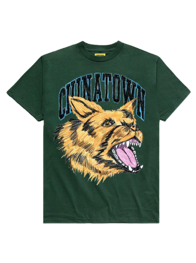 T-shirt MARKET Chinatown Beware Sketch Tee Grön | CTM1990454/0443