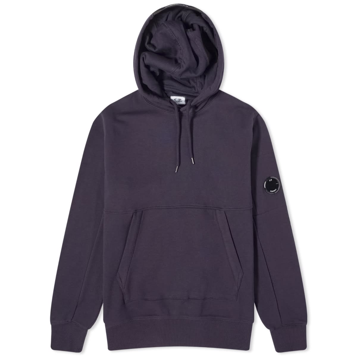 Sweatshirt C.P. Company Diagonal Raised Fleece Hoodie Mörkblå | CMSS023A-005086W-888, 0