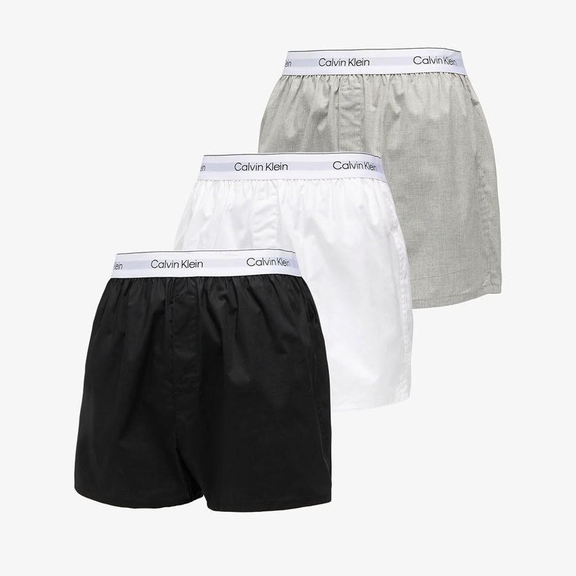 Boxare CALVIN KLEIN Calvin Klein Slim Boxer Shorts, 3-Pack Flerfärgad | LV00NB4267 MP1
