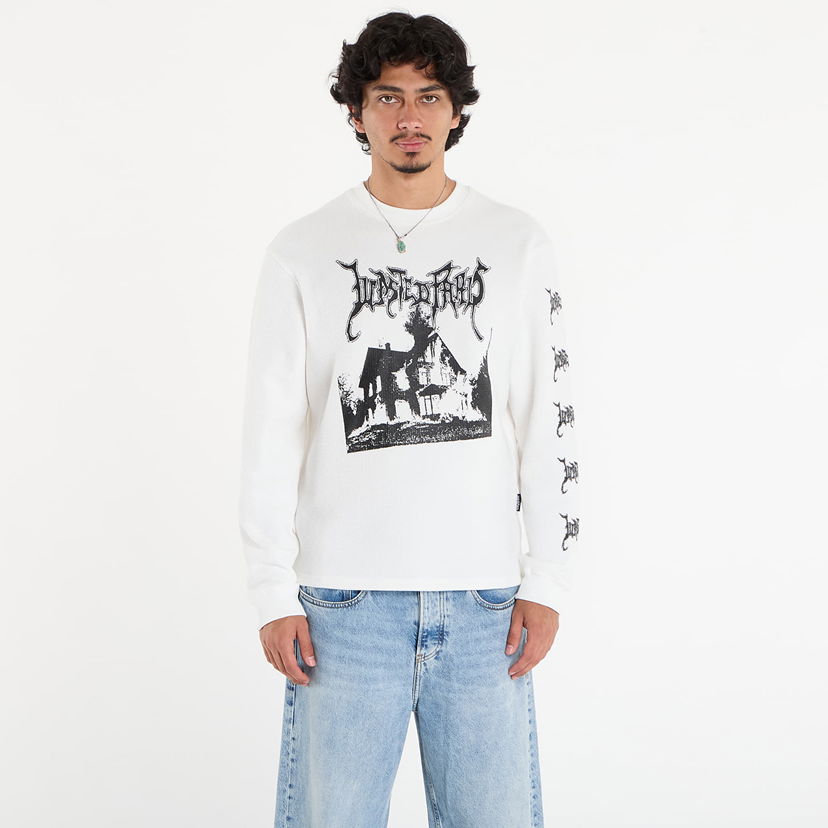 T-shirt Wasted Paris Wasted Paris Ignited Thermal Long Sleeve T-Shirt Vit | WP_000296