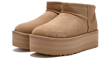 Sneakers och skor UGG Classic Ultra Mini Platform Beige | 1135092-MDSD, 3