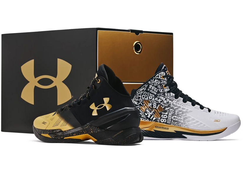 Basketboll Under Armour Curry 1 & 2 Back 2 Back MVP Unanimous Pack (2023) (2 Pairs) Flerfärgad | 3028431-001