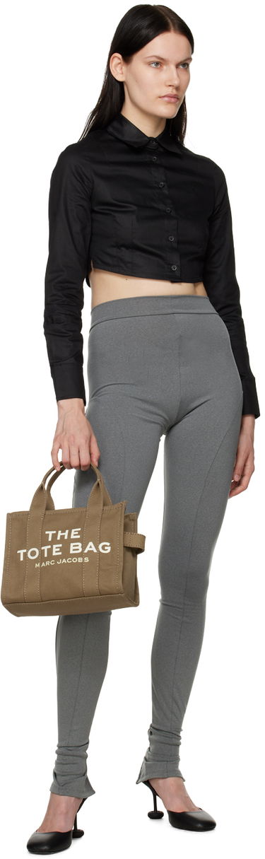Tygpåse Marc Jacobs Marc Jacobs 'The Small' Tote Bag Grön | M0016493, 3