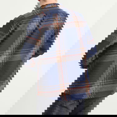 Skjorta Portuguese Flannel Upper Overshirt in Blend, Size Small Flerfärgad | AW25077-NVB, 3