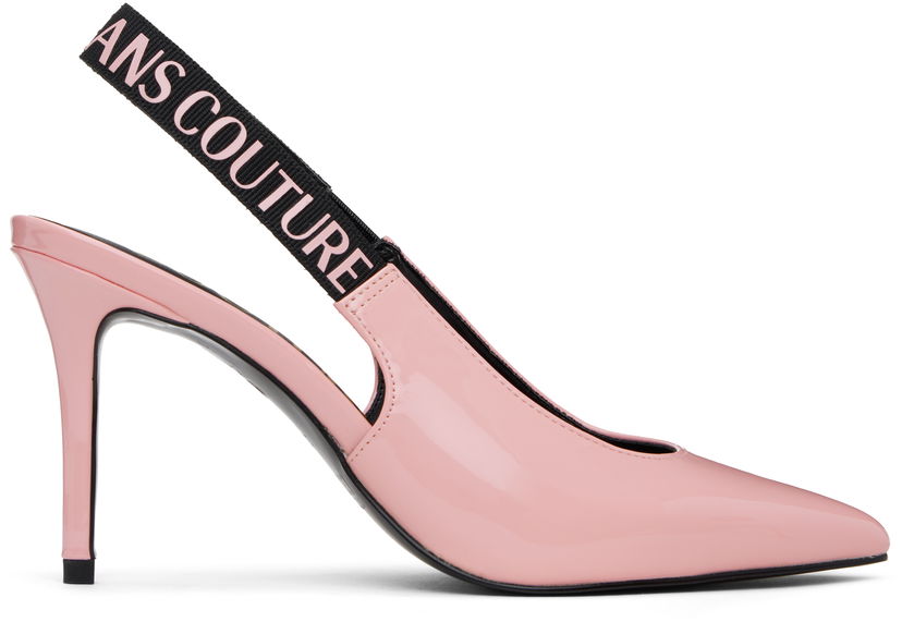 Sneakers och skor Versace Versace Jeans Couture Scarlett Slingback Mid Heels Rosa | E78VA3S52_EZS190