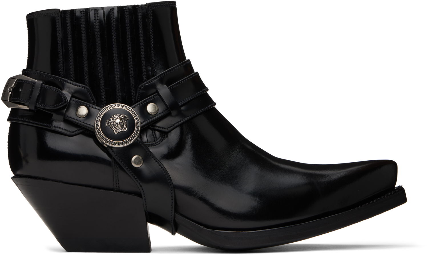 Väst Versace Versace Texano Ankle Boots Svart | 1017195_1A12153_1B00I, 0