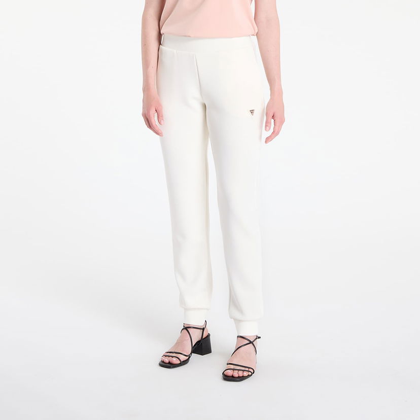 Byxor GUESS GUESS Olympe Long Pants Vit | V4YB08KCAY2-G6K5