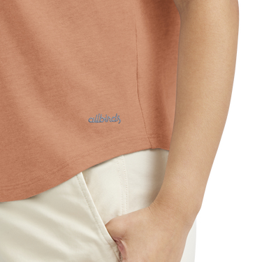 T-shirt Allbirds Merino Tee XS Orange | A12112W, 3