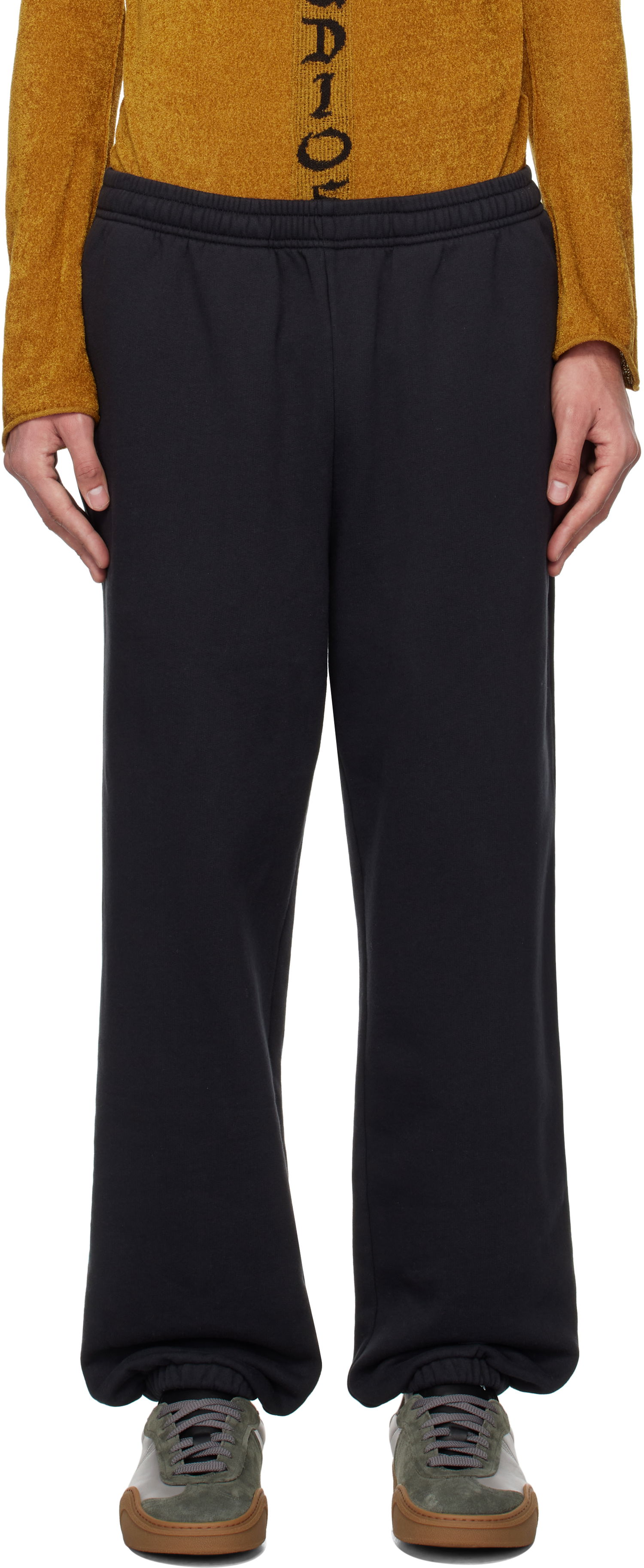 Träningsbyxor Acne Studios Acne Studios Organic Cotton Sweatpants Svart | CK0116-, 0