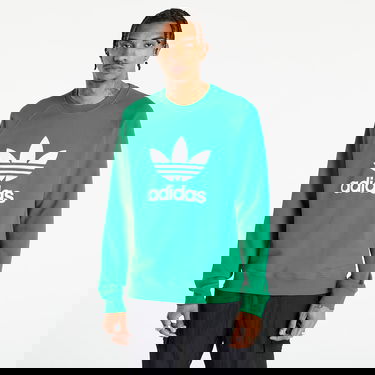 Sweatshirt adidas Performance Adicolor Classics Trefoil Crewneck Grön | IM4503, 0