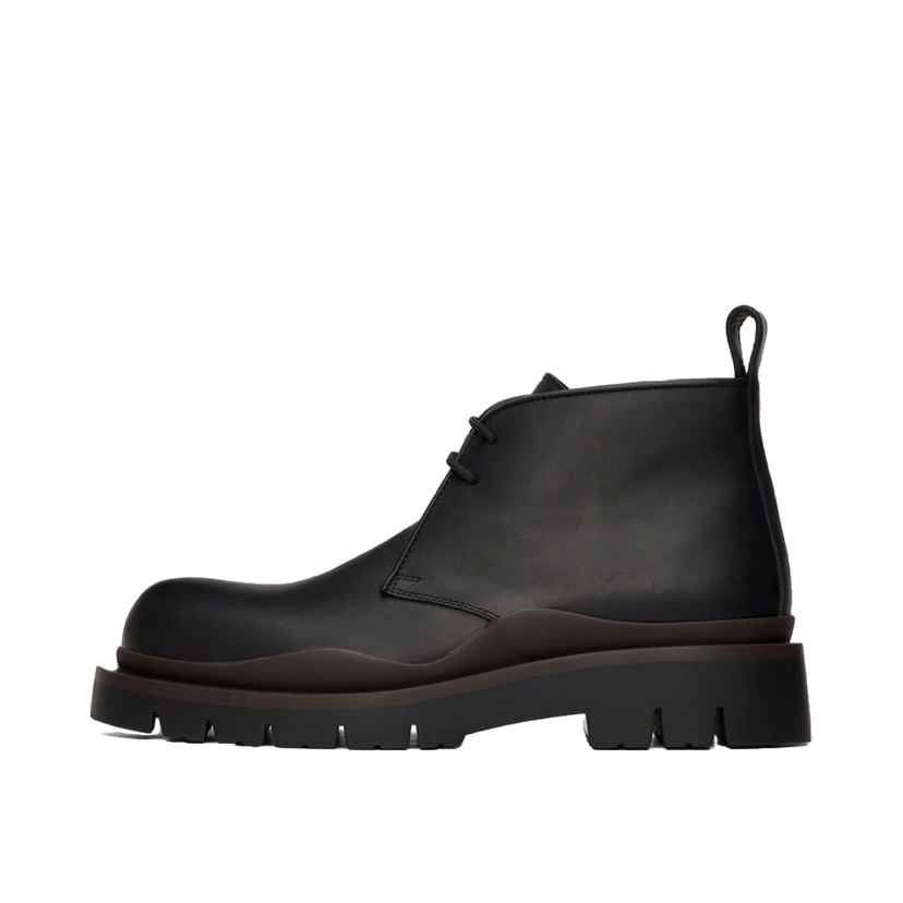 Sneakers och skor Bottega Veneta Leather Desert Boots Svart | 667074VBS501314