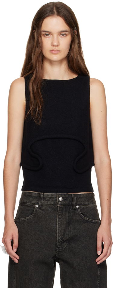 Linne Eckhaus Latta Eckhaus Latta Pallas Tank Top Svart | 1405-EL-PF25-D -, 0