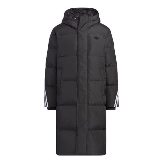 Pufferjacka adidas Originals Long Down Jacket Svart | IU4831