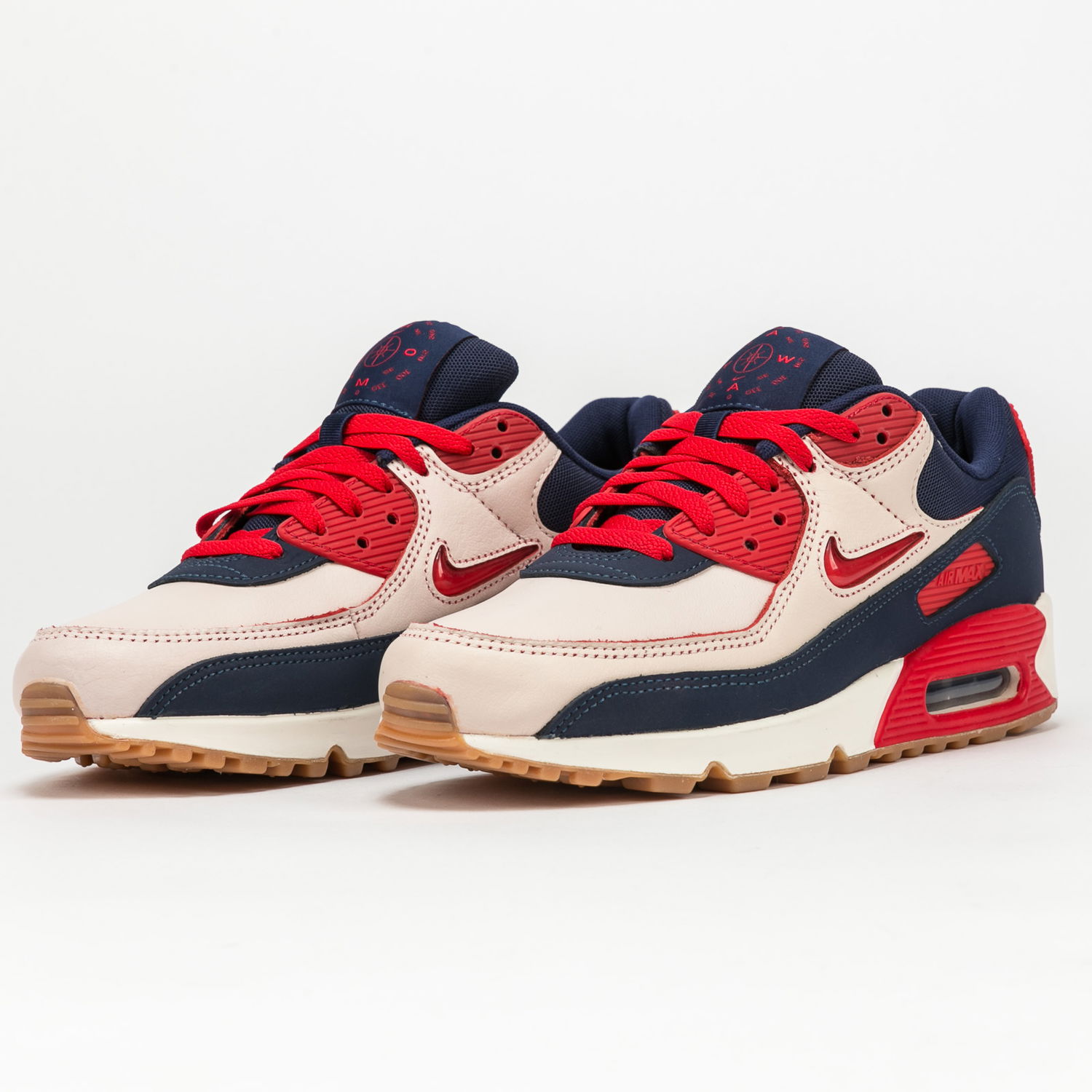 Sneakers och skor Nike Air Max 90 Premium Mörkblå | CJ0611-101, 1