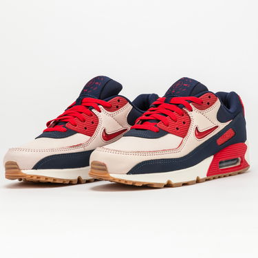 Sneakers och skor Nike Air Max 90 Premium Mörkblå | CJ0611-101, 1