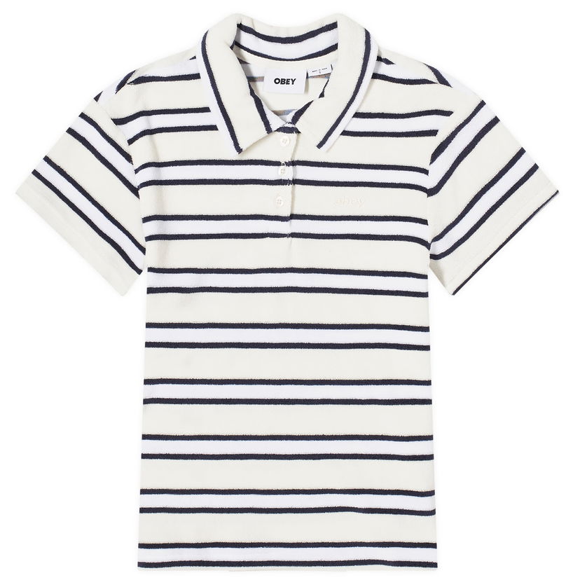 Polotröja OBEY Sol Polo Vit | 231090006-UBL