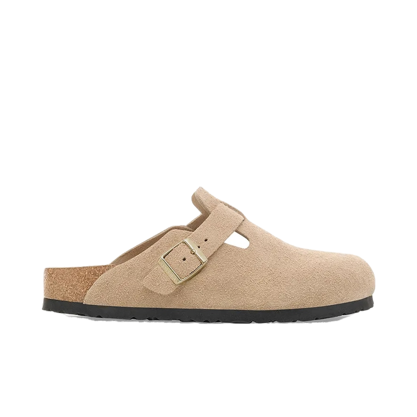 Sneakers och skor Birkenstock Birkenstock Boston Suede Clogs Beige | 1030883