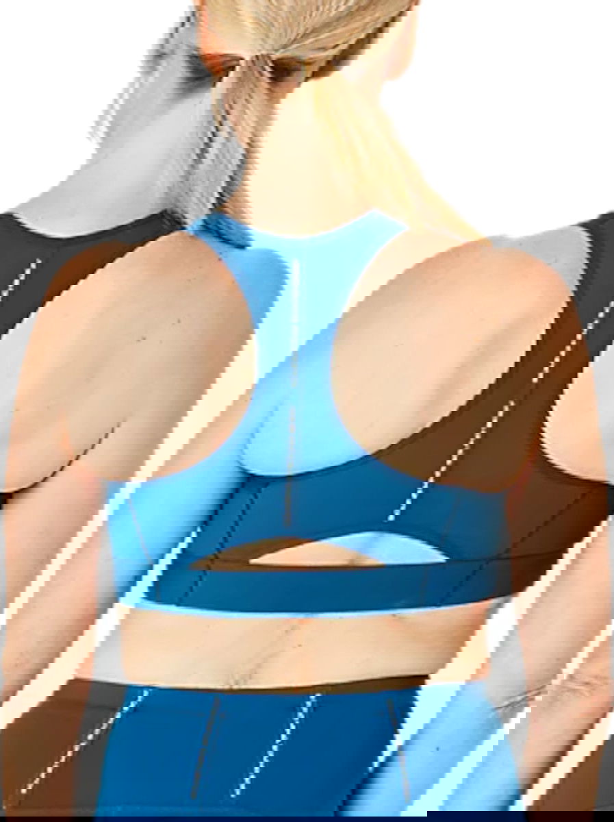 Behå Asics ROAD COMPRESSION BRA Mörkblå | 2012c995-400, 1