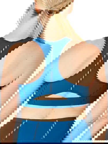 Behå Asics ROAD COMPRESSION BRA Mörkblå | 2012c995-400, 1