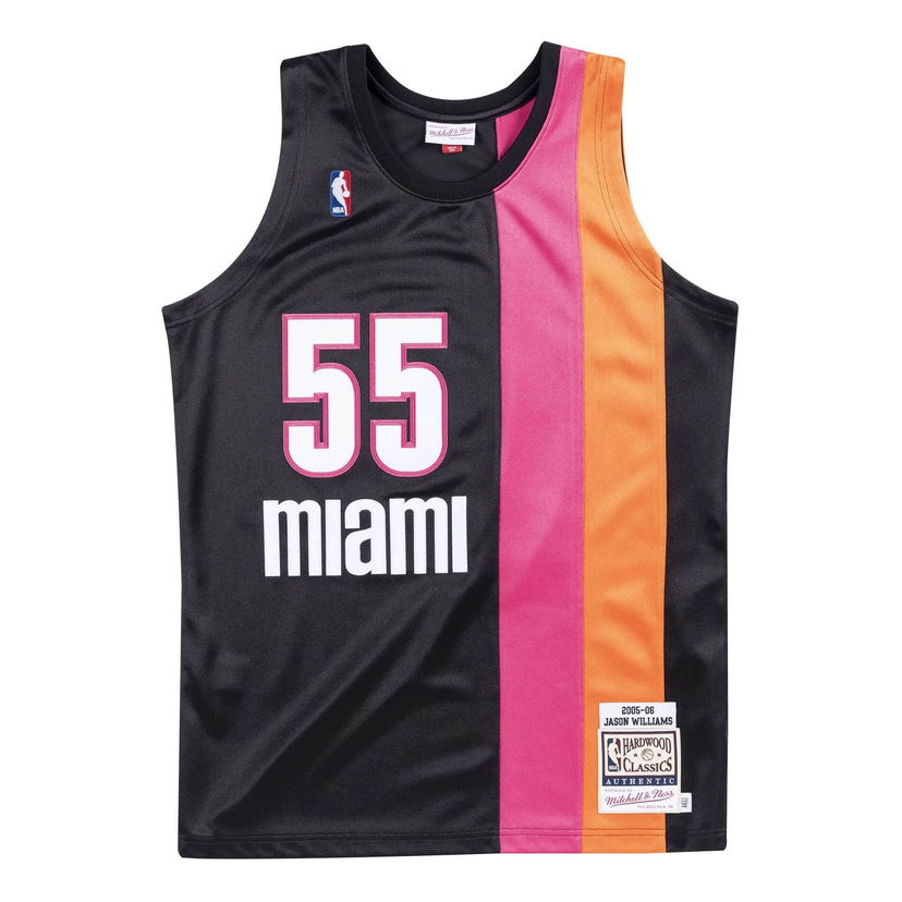 Jersey Mitchell & Ness NBA Miami Heat Jason Williams Jersey Svart | AJY4EL18034-MHEBLCK05JWI