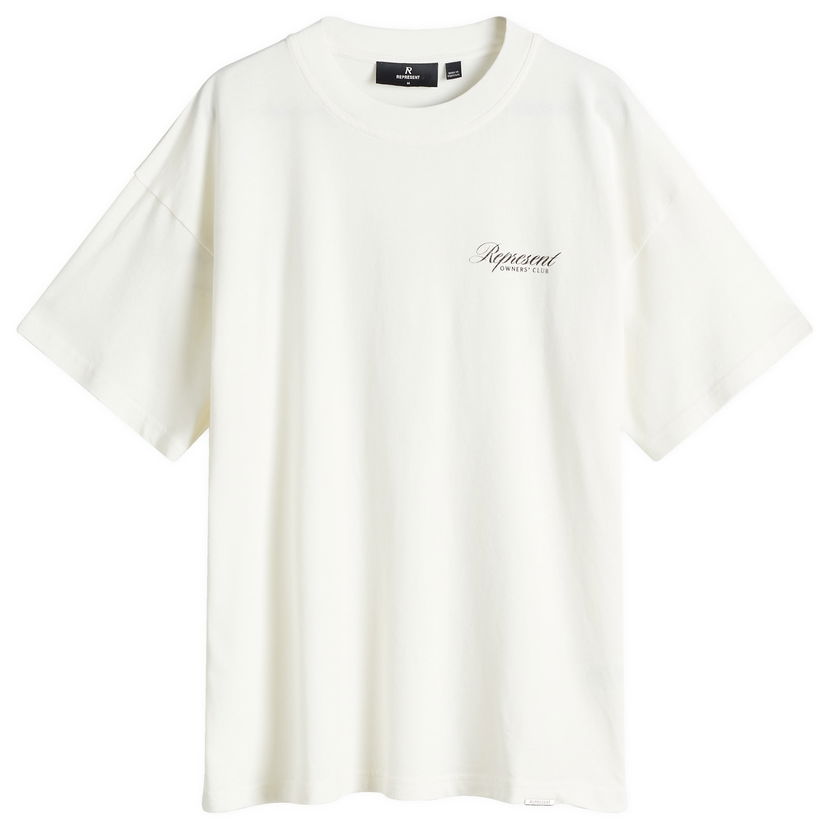 T-shirt Represent Clo Owners Club Script Vit | OCM41201-072