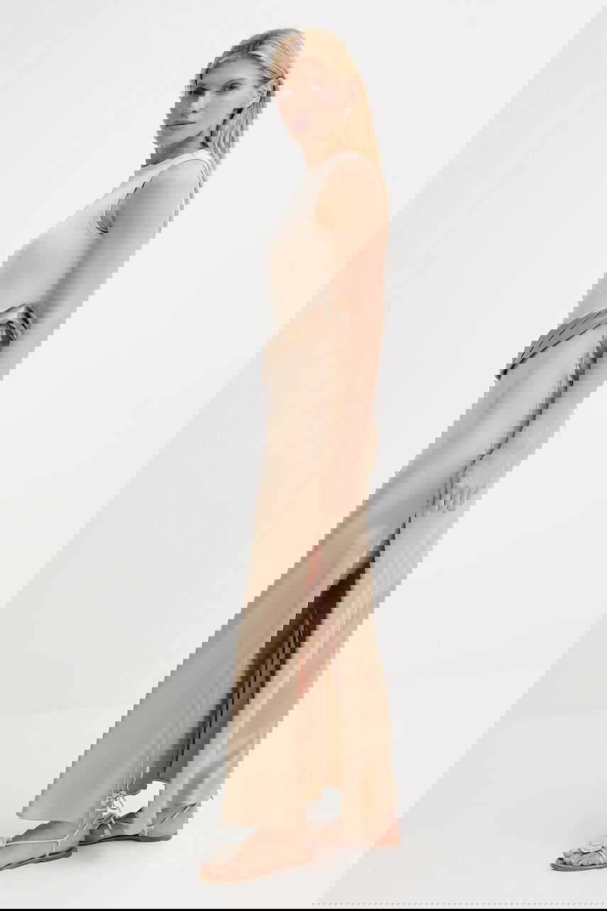 Kjol Nanushka Nanushka COBEE Maxi Skirt Beige | NW25SSDR21175, 1