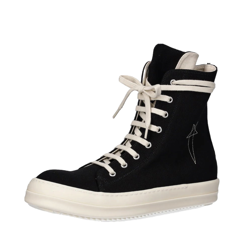 Sneakers och skor Rick Owens Rick Owens DRKSHDW Vegan High-Top Svart | DU02E7807.DOEM8