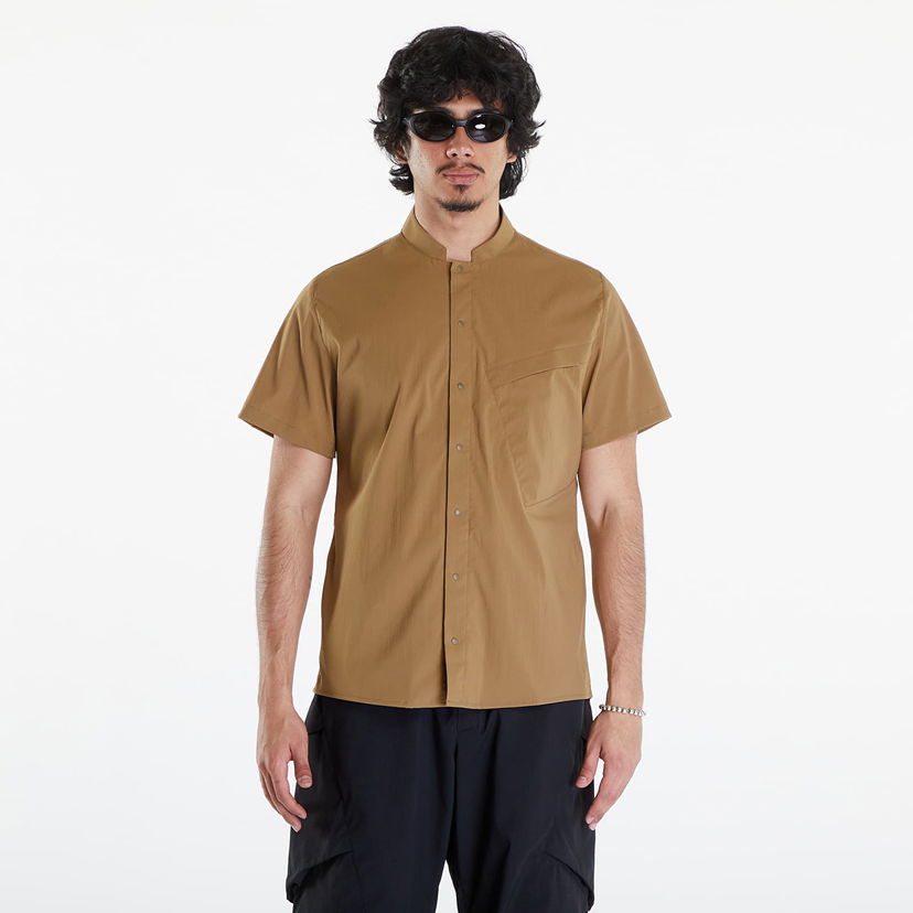 Skjorta Tilak Blade Short-sleeve Shirt Bronze Brown Brun | 10004507