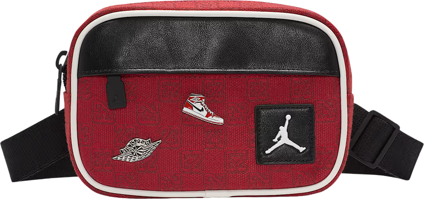 Midjeväska Jordan Jordan Jam 23 Monogram Camera Bag Röd | ma0981-h15