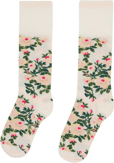 Strumpor Simone Rocha Simone Rocha Rose Bouquet Jacquard Socks Flerfärgad | SOCK62 0635, 1
