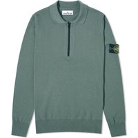 Polotröja Stone Island Soft Cotton Knitted Polo Shirt Grön | 8015543B2-V0059, 1