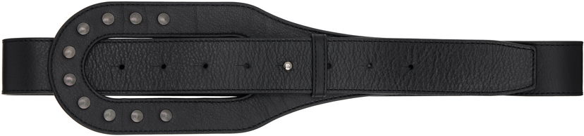 Bälten KIKO KOSTADINOV Kiko Kostadinov Orvos Leather Belt Svart | KKAW25ACC04-124