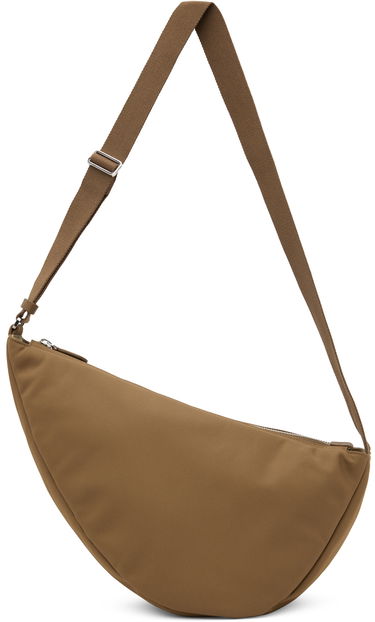 Midjeväska The Row Small Slouchy Banana Pouch Beige | W1304-W256, 3
